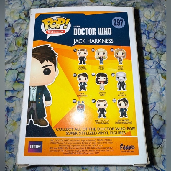 Funko Pop! Doctor Who - Jack Harkness Vinyl Figure - Picture 5 of 10